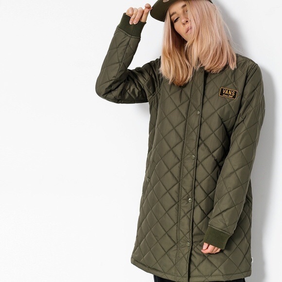 vans boom boom long jacket